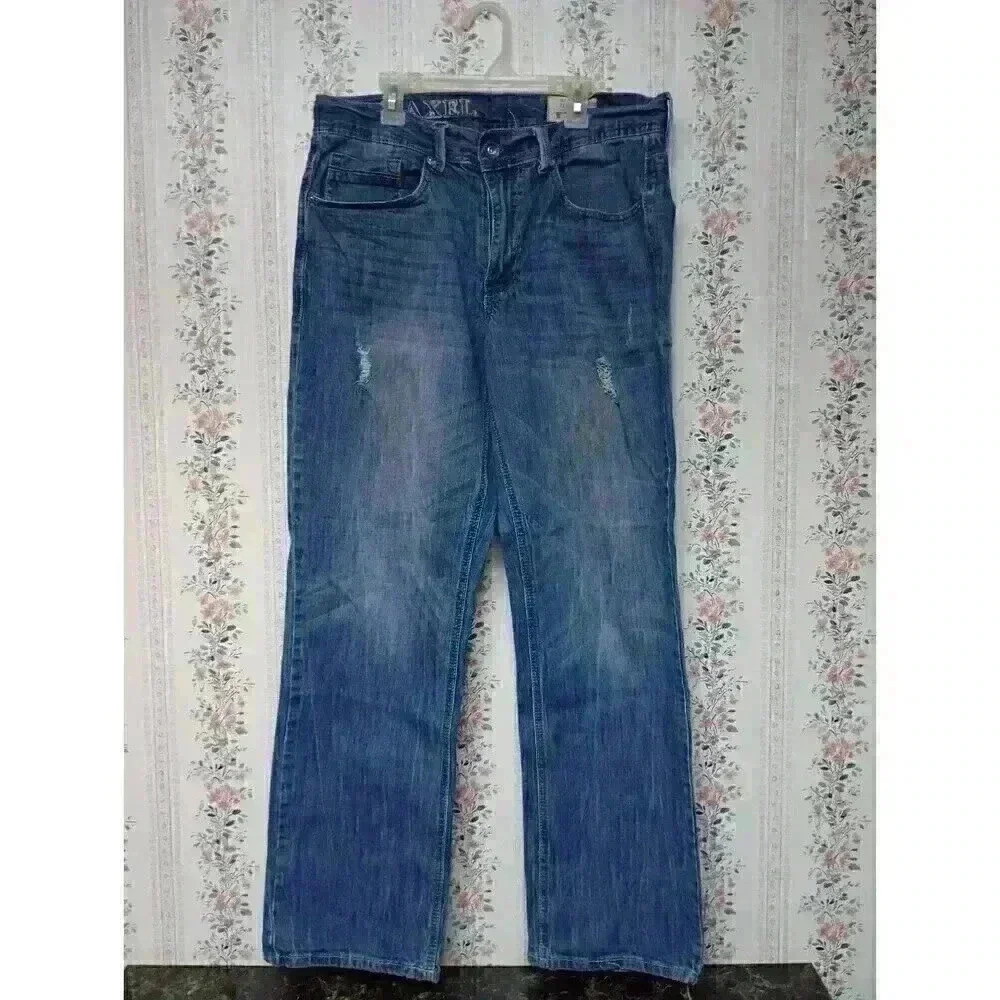 TK Axel Brand Denim Jeans Men’s Size 34x32 Relaxed Straight fit